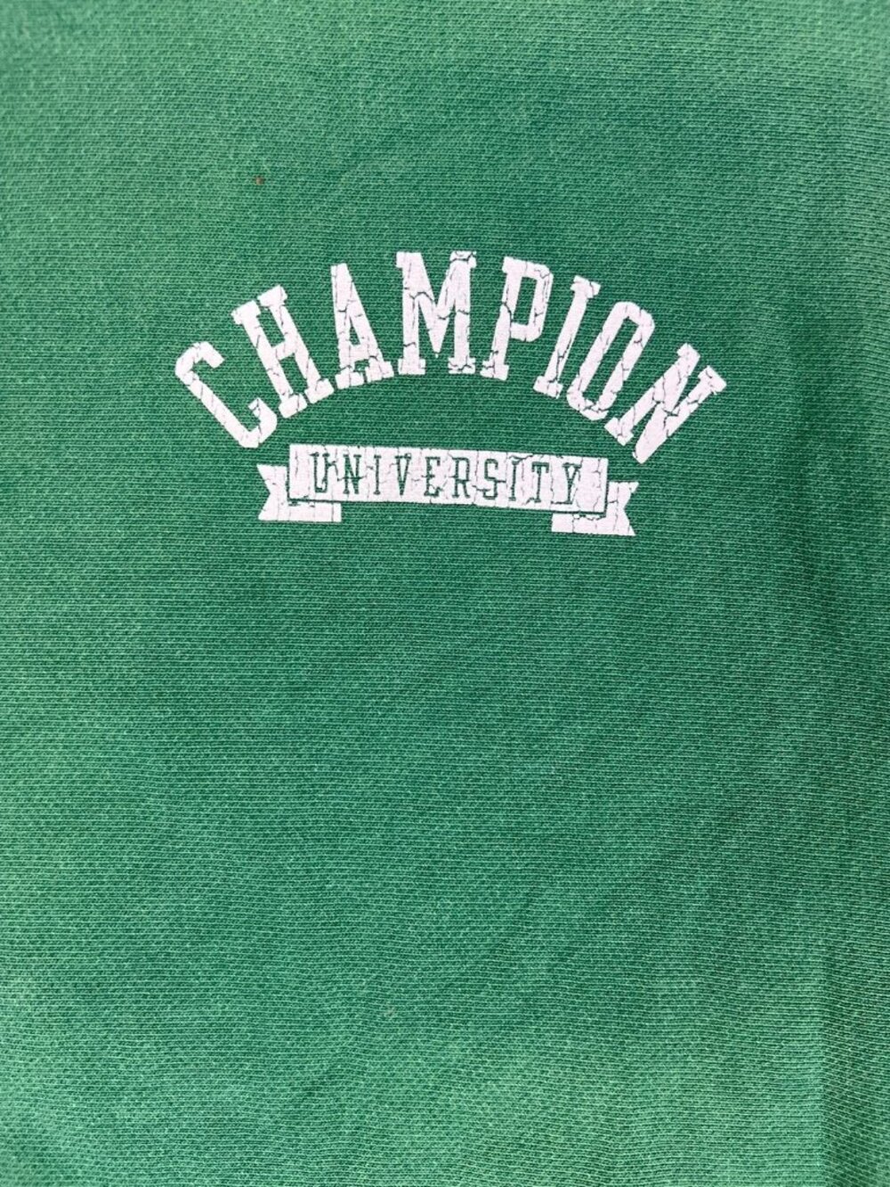 Champion Reverse Weave Men Medium Green Champion University Sweatshirt - Picture 4 of 11